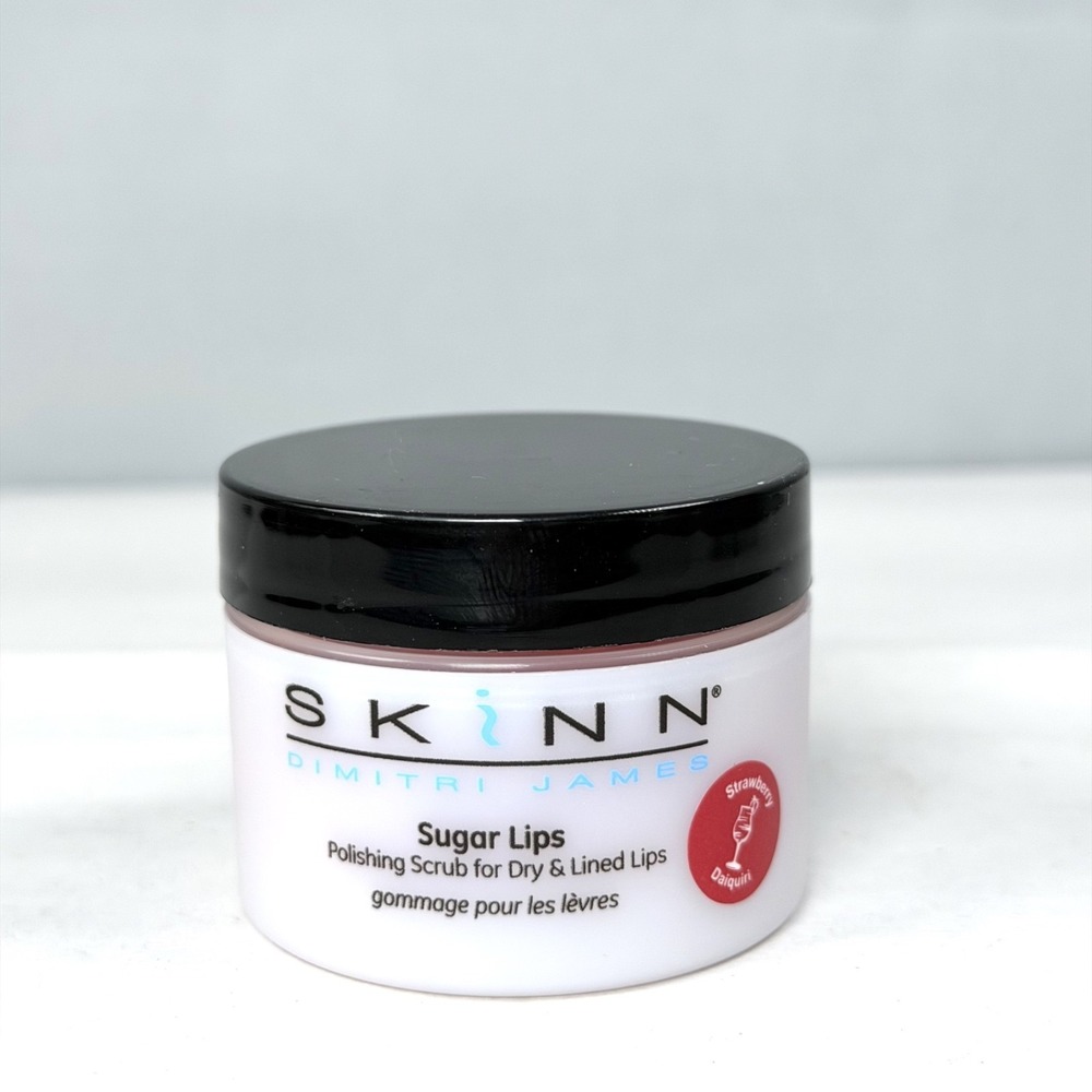 Skinn Sugar Lips Polishing Scrub For Dry & Lined Lips 1.3oz Strawberry Daiquiri